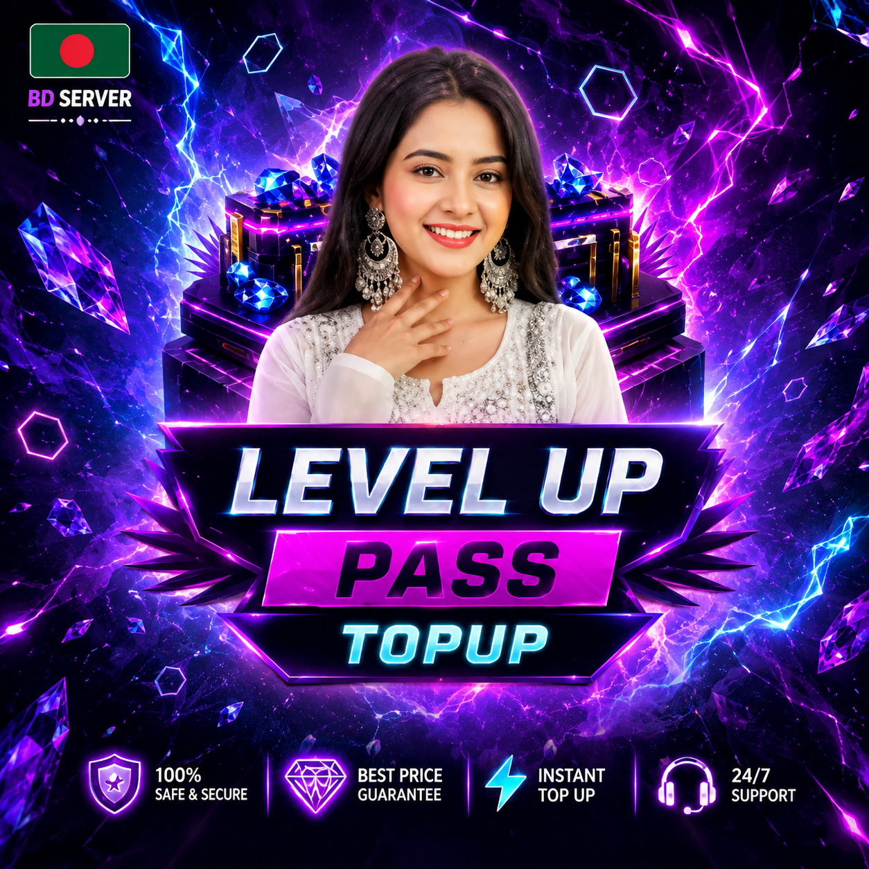 LAVEL UP PASS UID BD